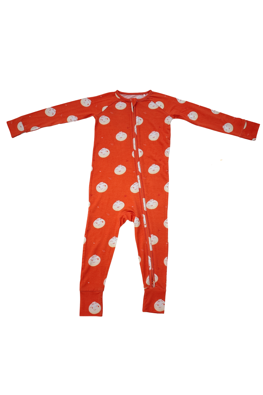 Cutie Bao-by Premium Modal Long Sleeve Zip Up Onesie